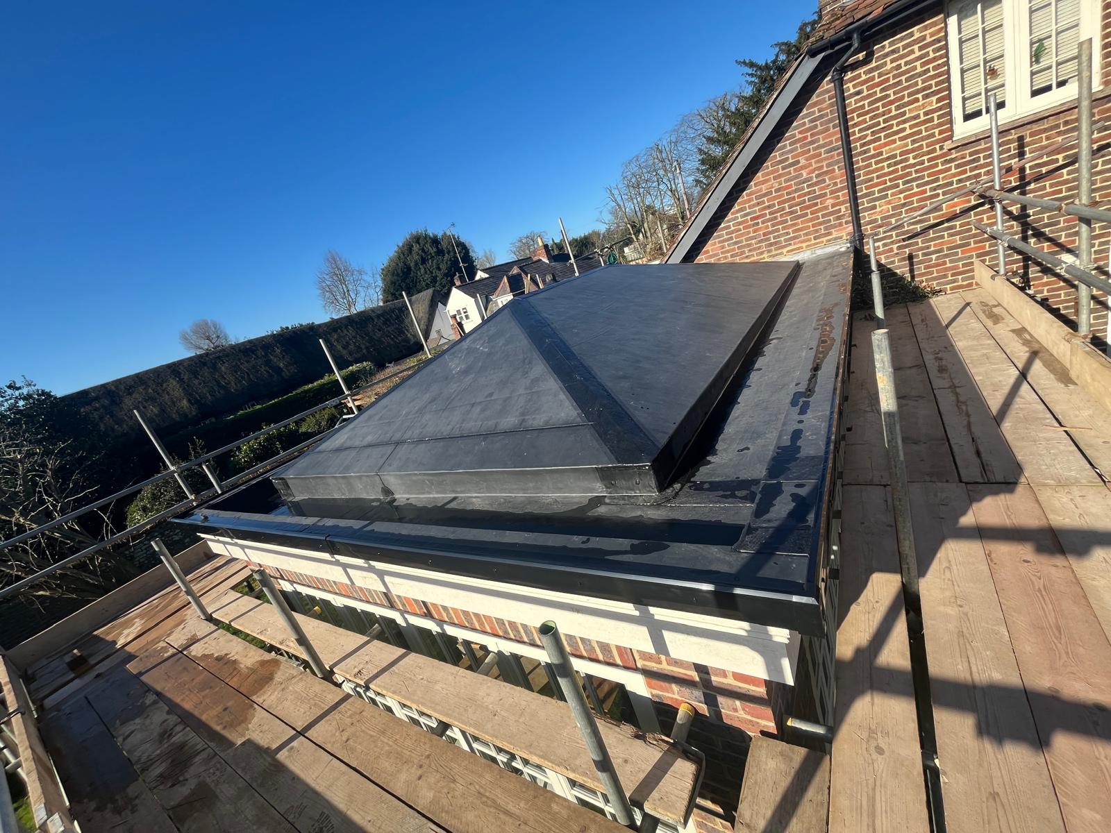 Rubberbond Fleecebacked EPDM roof system