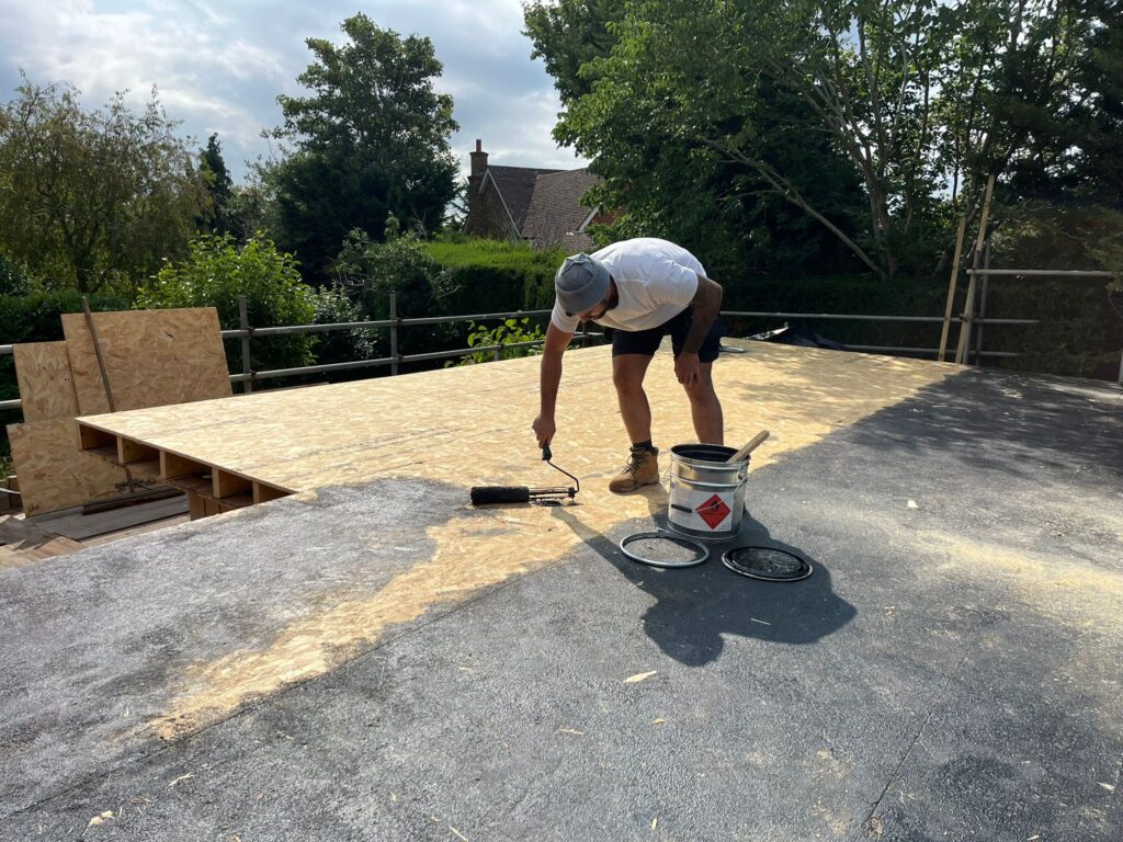 Primed for Single ply sheeting at Thames Ditton
