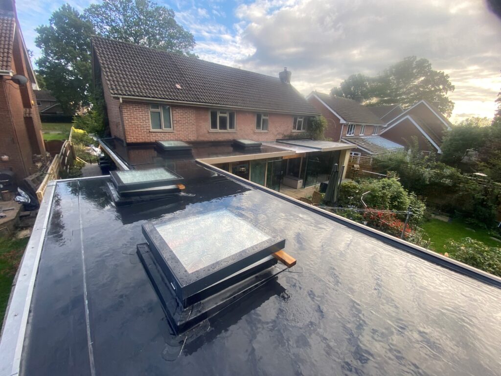 Rubberbond EPDM flat roof system